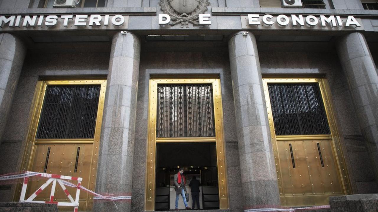 Ministerio de Economía de Argentina. Foto: Xinhua. 