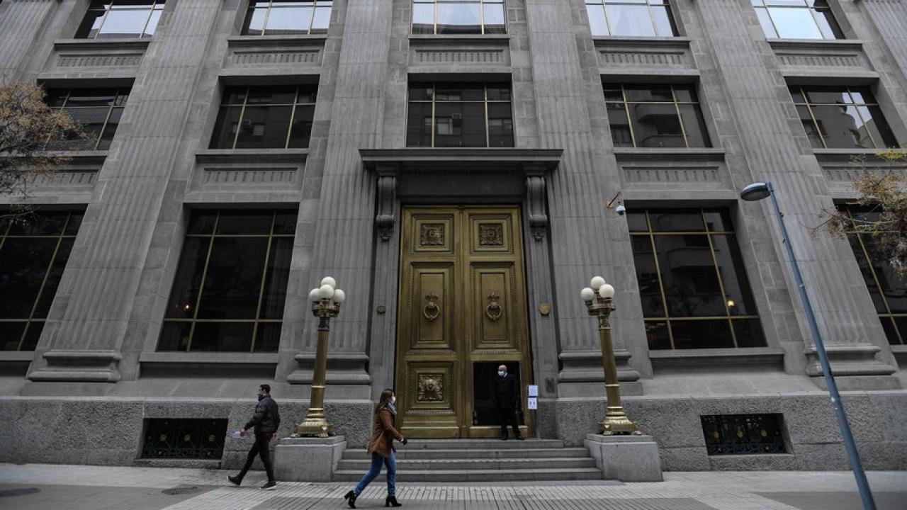 Banco Central de Chile. Foto: Xinhua. 