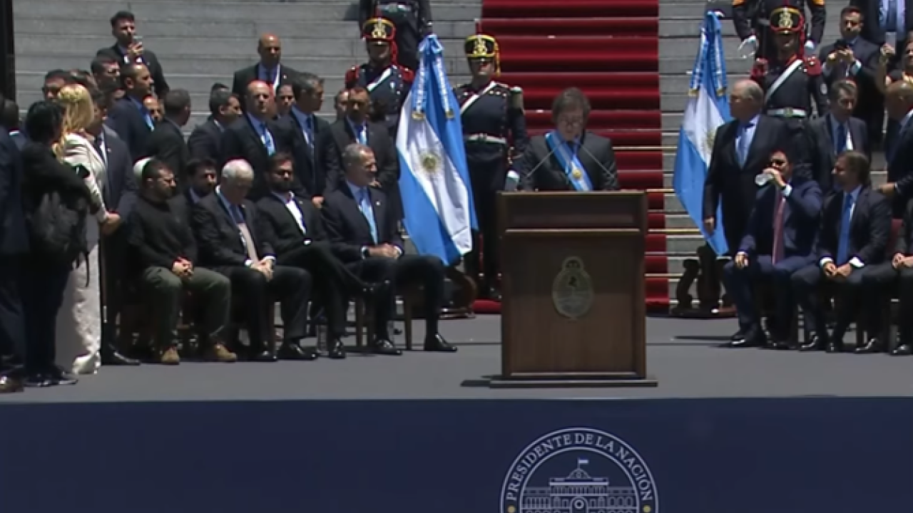 Toma de posesión Javier Milei