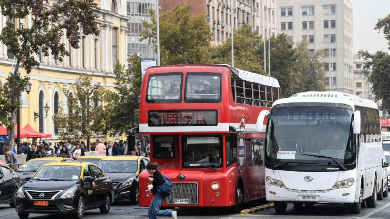 Vehículos Chile. Foto: XInhua.