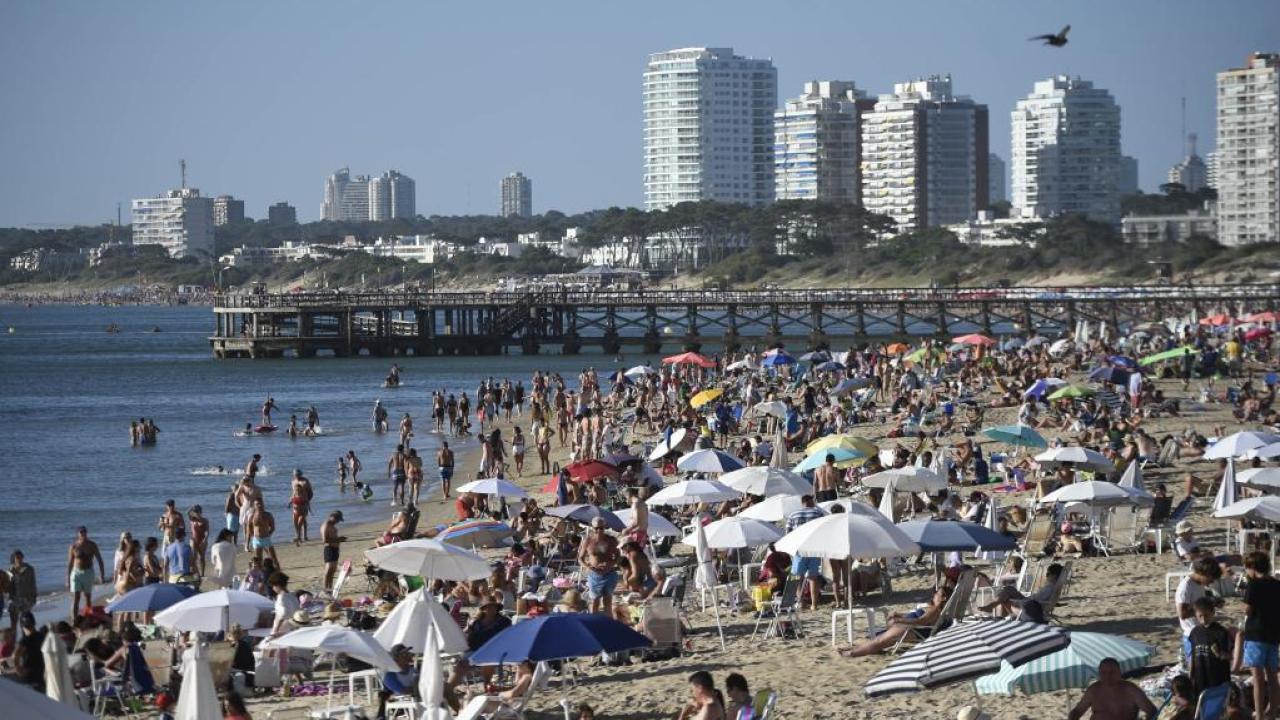 Turismo Uruguay. Foto: Xinhua. 