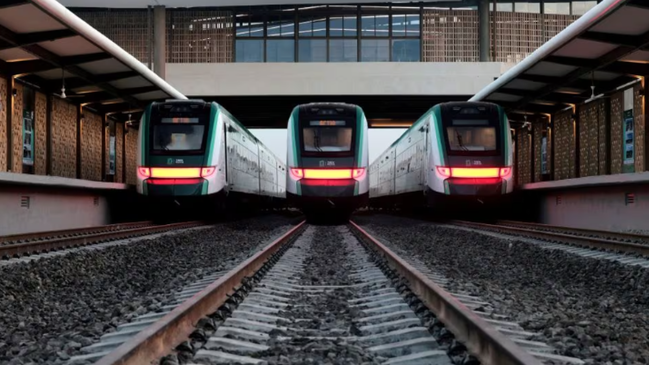 Tren Maya. Foto: Reuters.