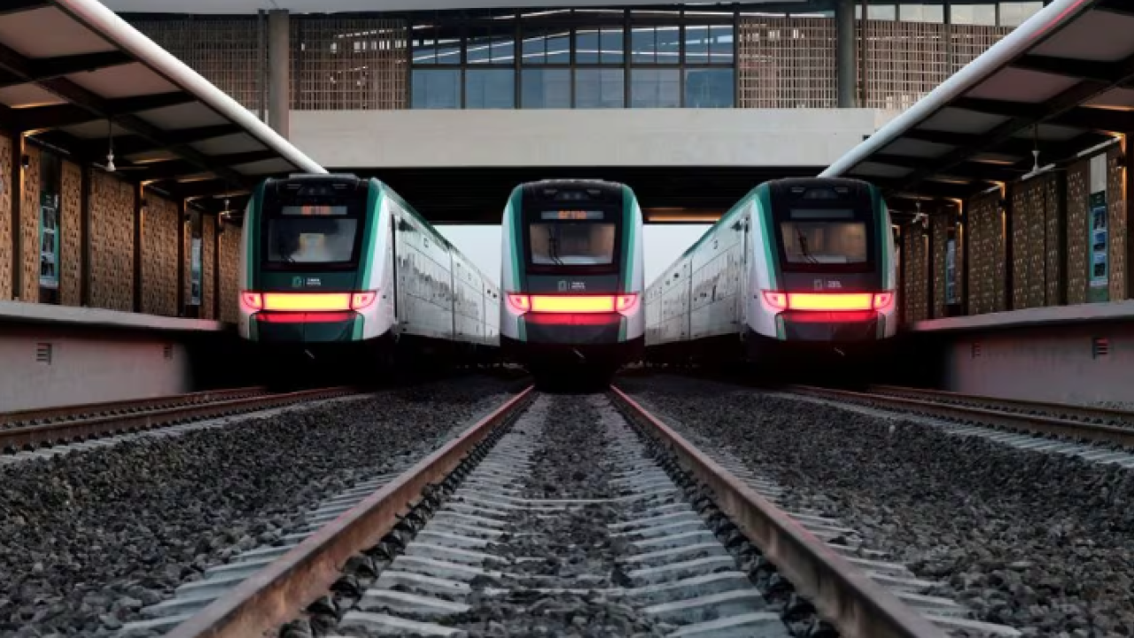 Tren Maya. Foto: Reuters. 