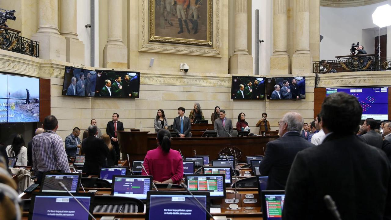Senado de COlombia vía X.