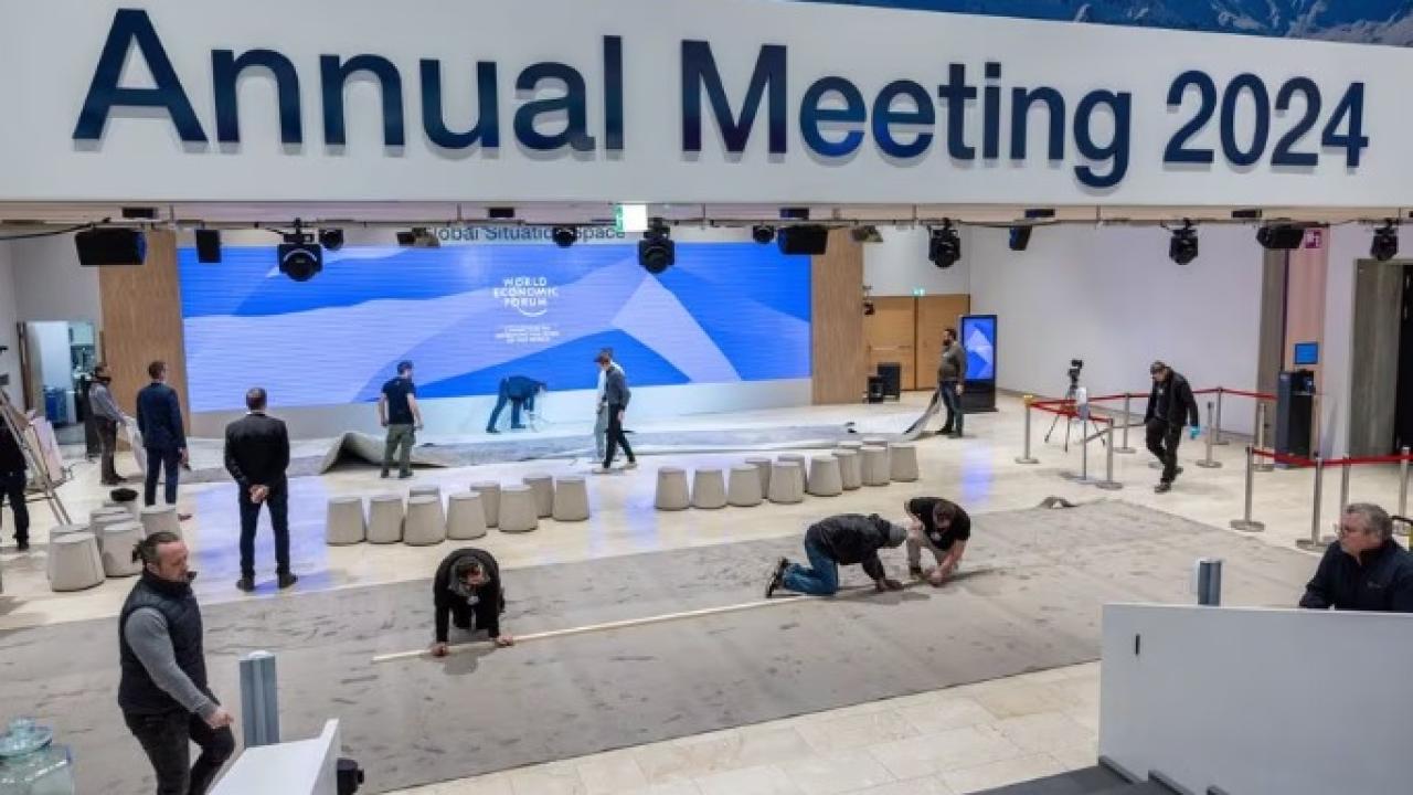 Crédito foto Reuters foto Davos 2024