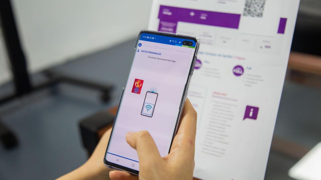 App de viaje. Foto: Andina. 