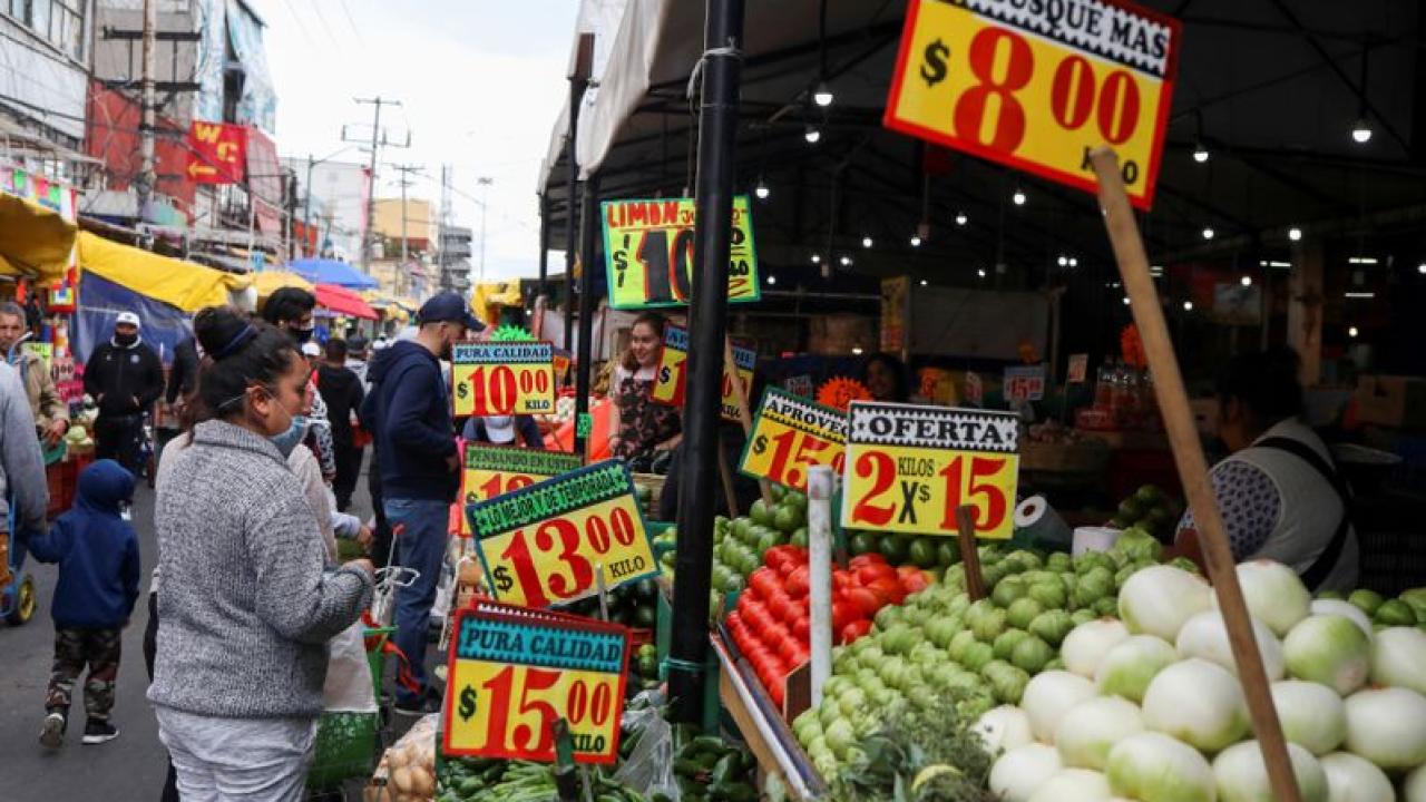 Inflación México. Foto: Reuters. 