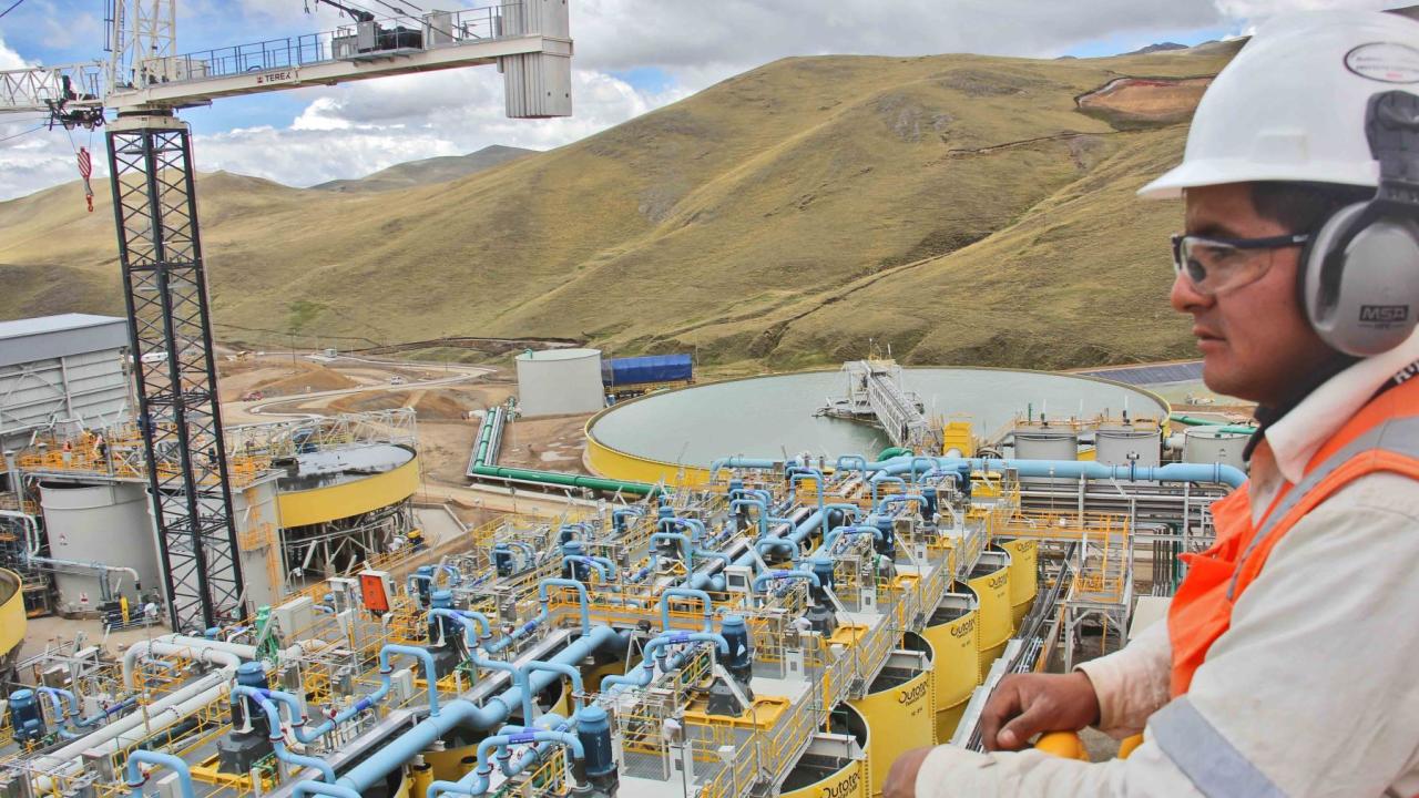 Minería. Foto: Andina.