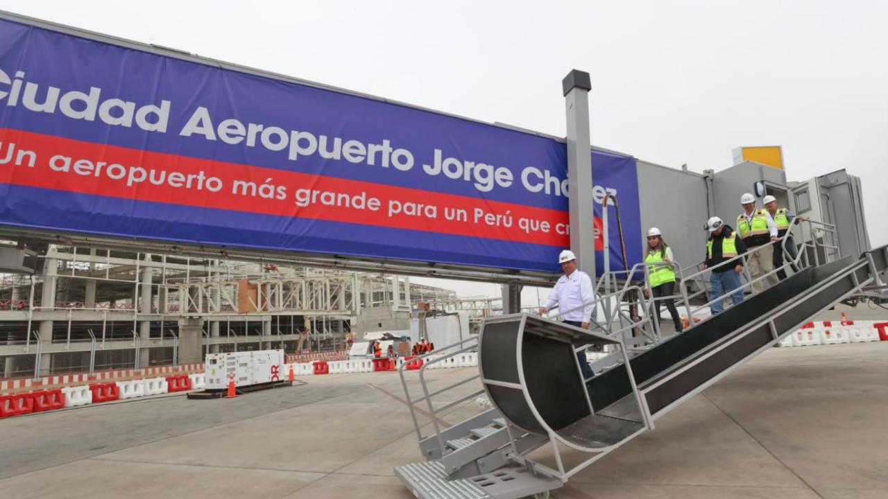 Crédito foto Agencia Andina aeropuerto Jorge Chávez