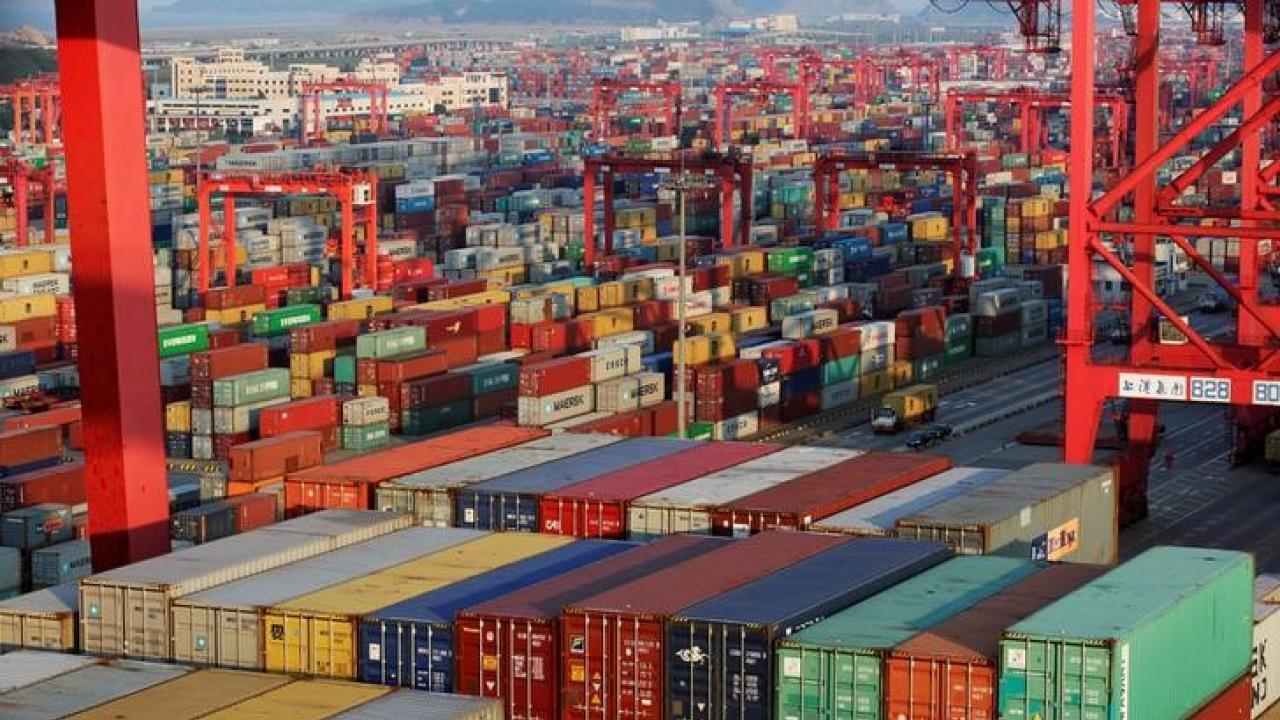 Exportaciones chinas. Foto: Reuters.