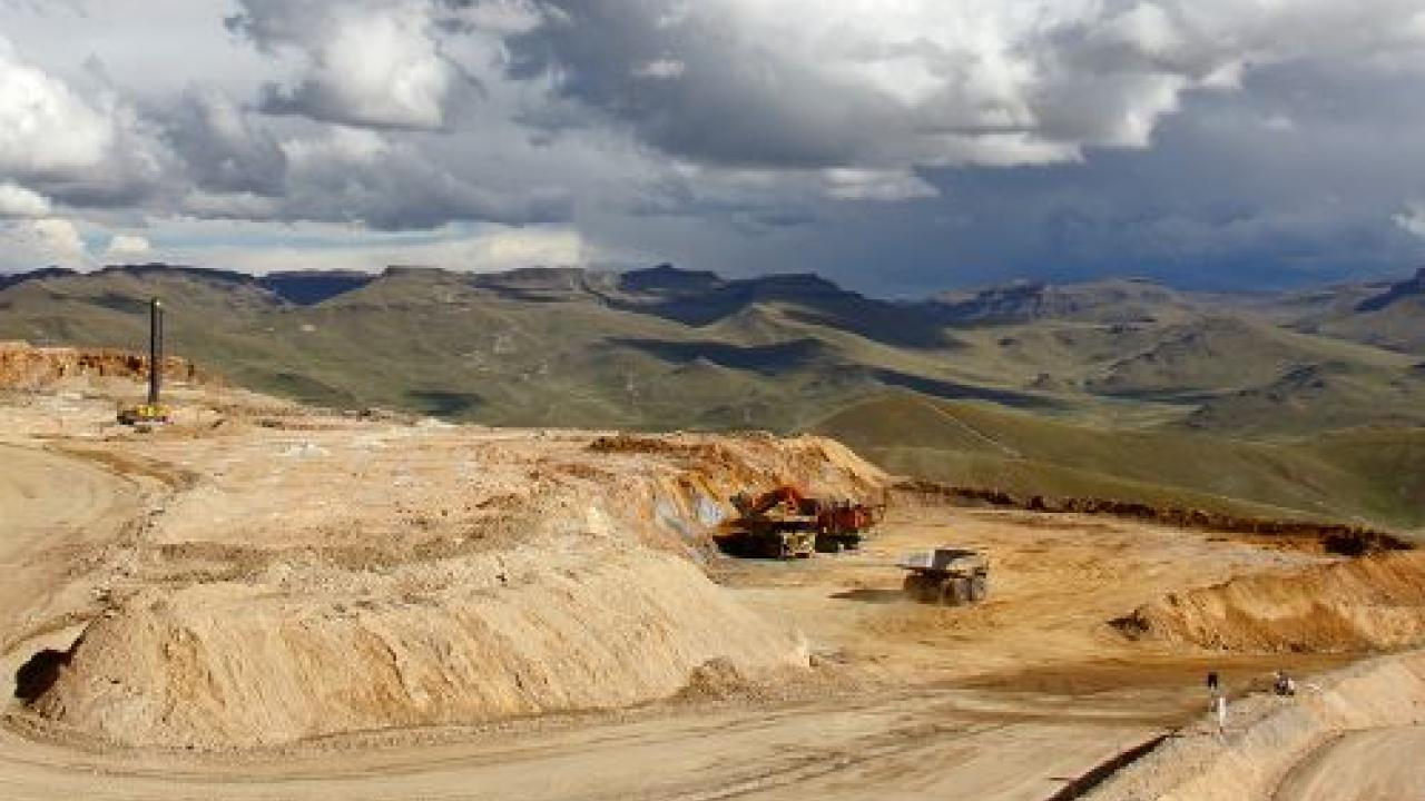 Minería. Foto: Andina.