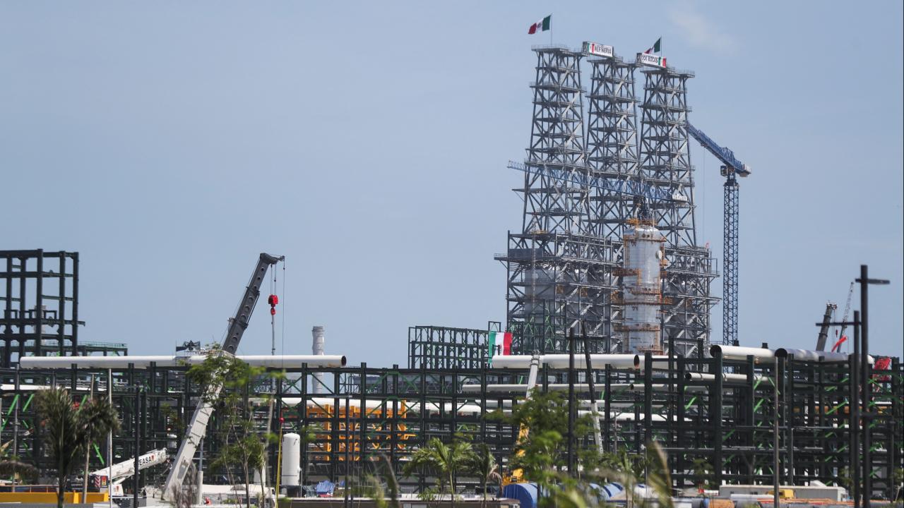 Refinería Mex. Foto: Reuters.