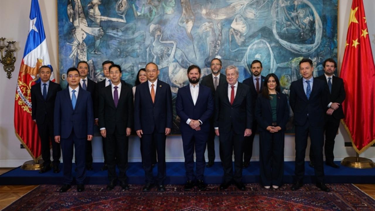 crédito foto Presidencia de Chile delegación de Sichuan