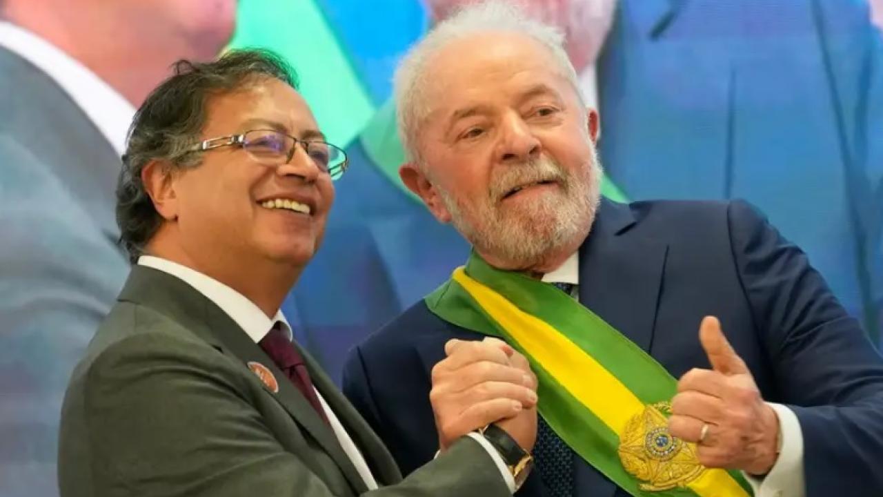 crédito foto DW Lula con Petro