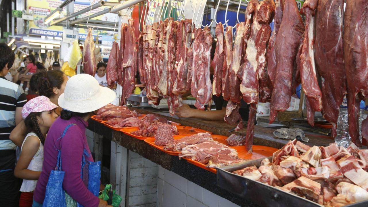 Carne. Foto: Andina.