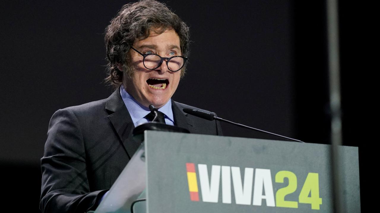 Milei. Foto: Reuters.