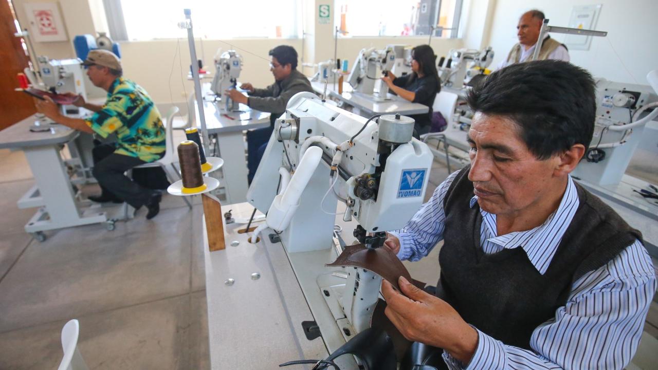 Trabajo. Foto: Andina.
