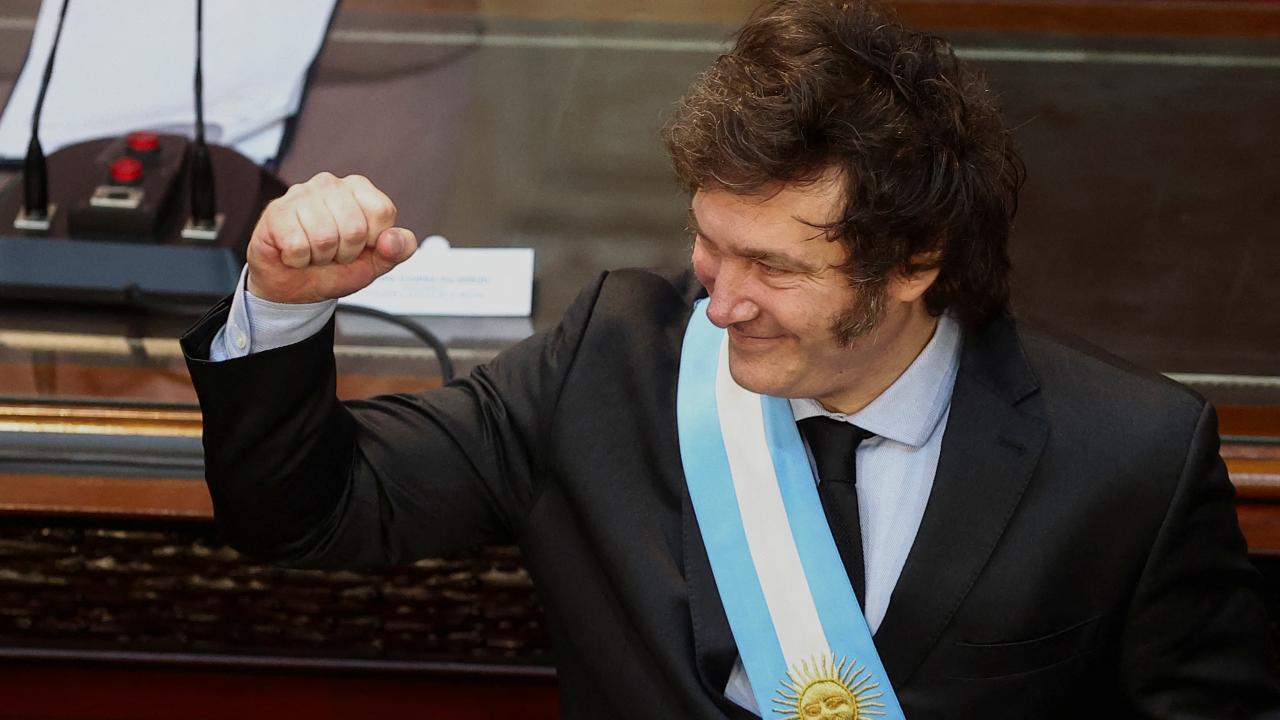 Milei. Foto: Reuters.