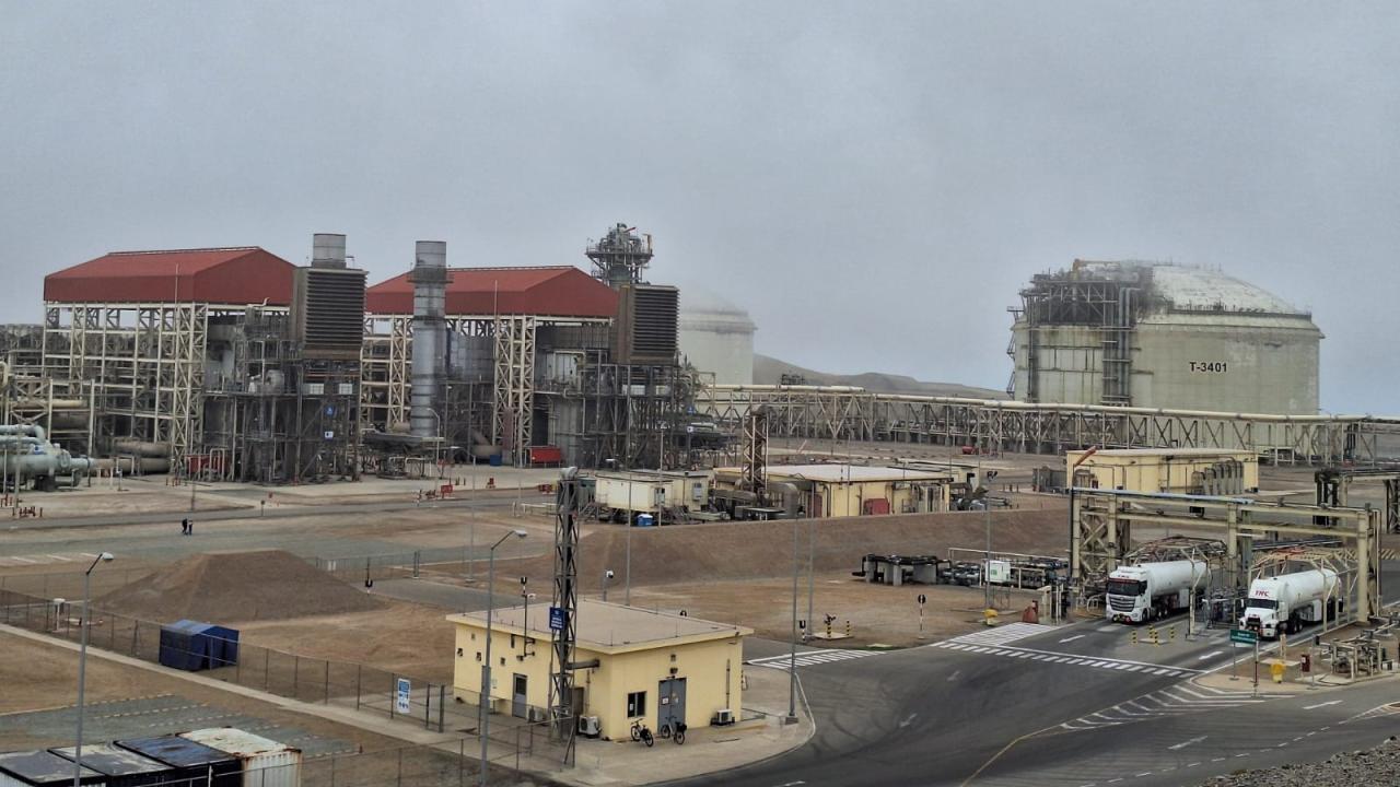Segunda planta de Perú LNG.