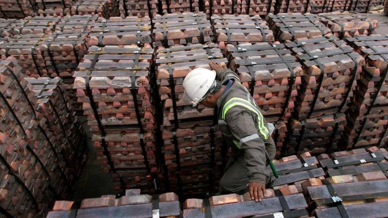 Cobre. Foto: Reuters.