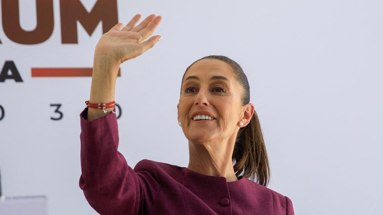 Sheinbaum. Foto: Reuters.