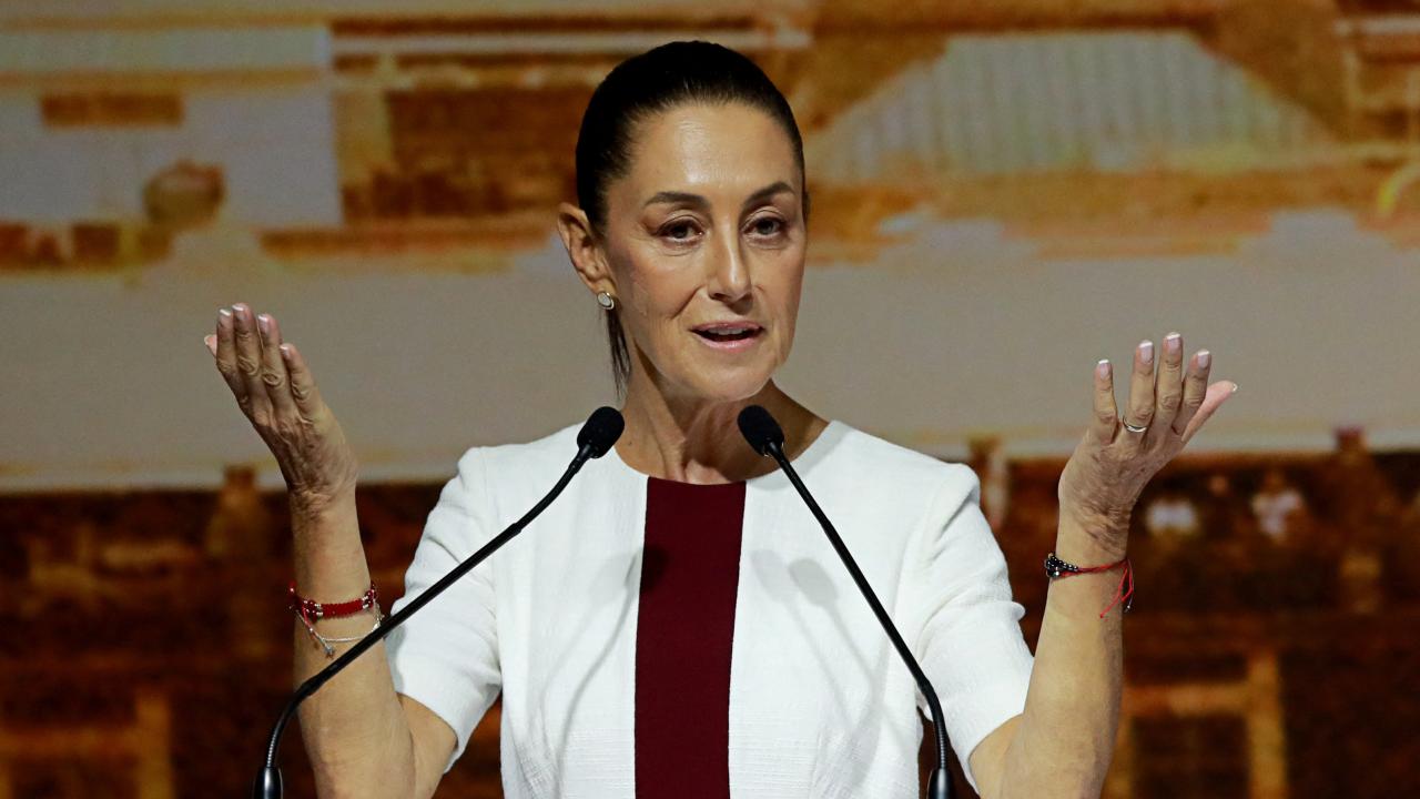 Sheinbaum. Foto: Reuters.