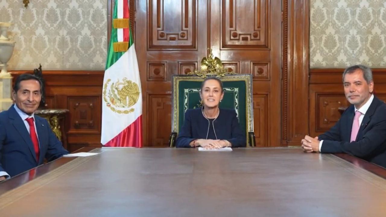 Captura de pantalla cuenta X Claudia Sheinbaum