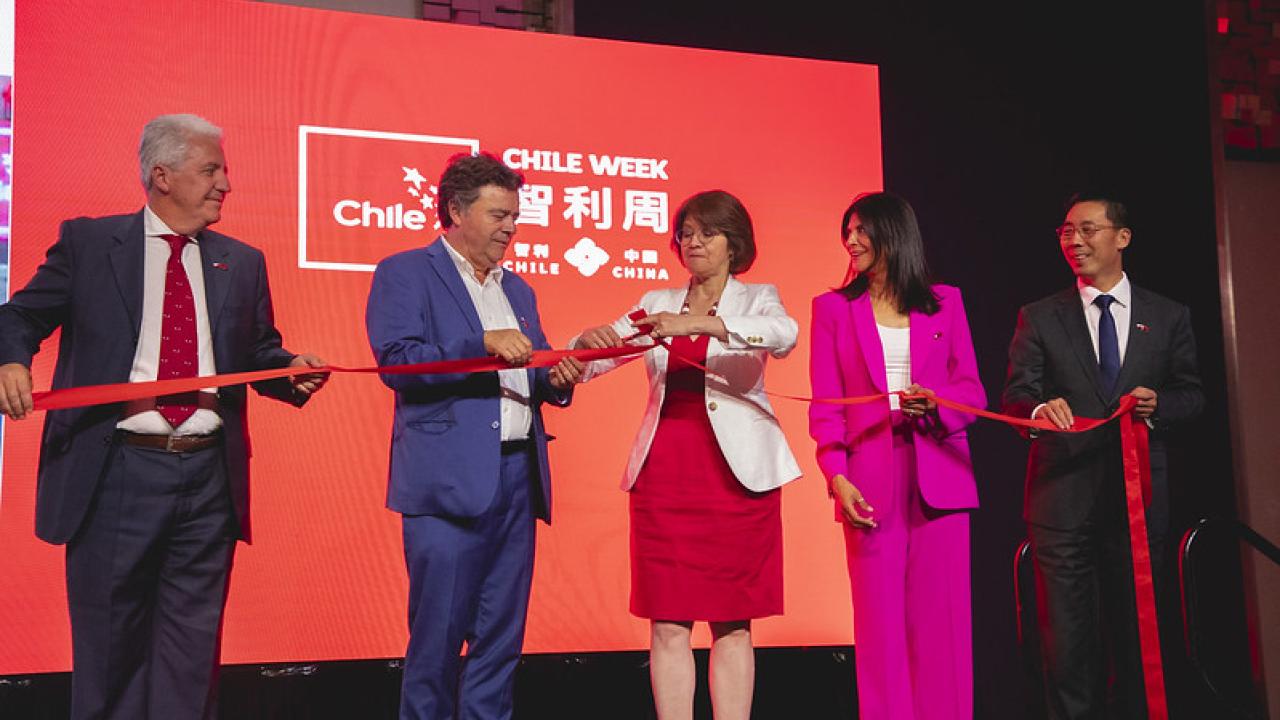 ProChile inaugura Chile Week China 2022 y anuncia la apertura oficial de su nueva representación comercial en Chengdu