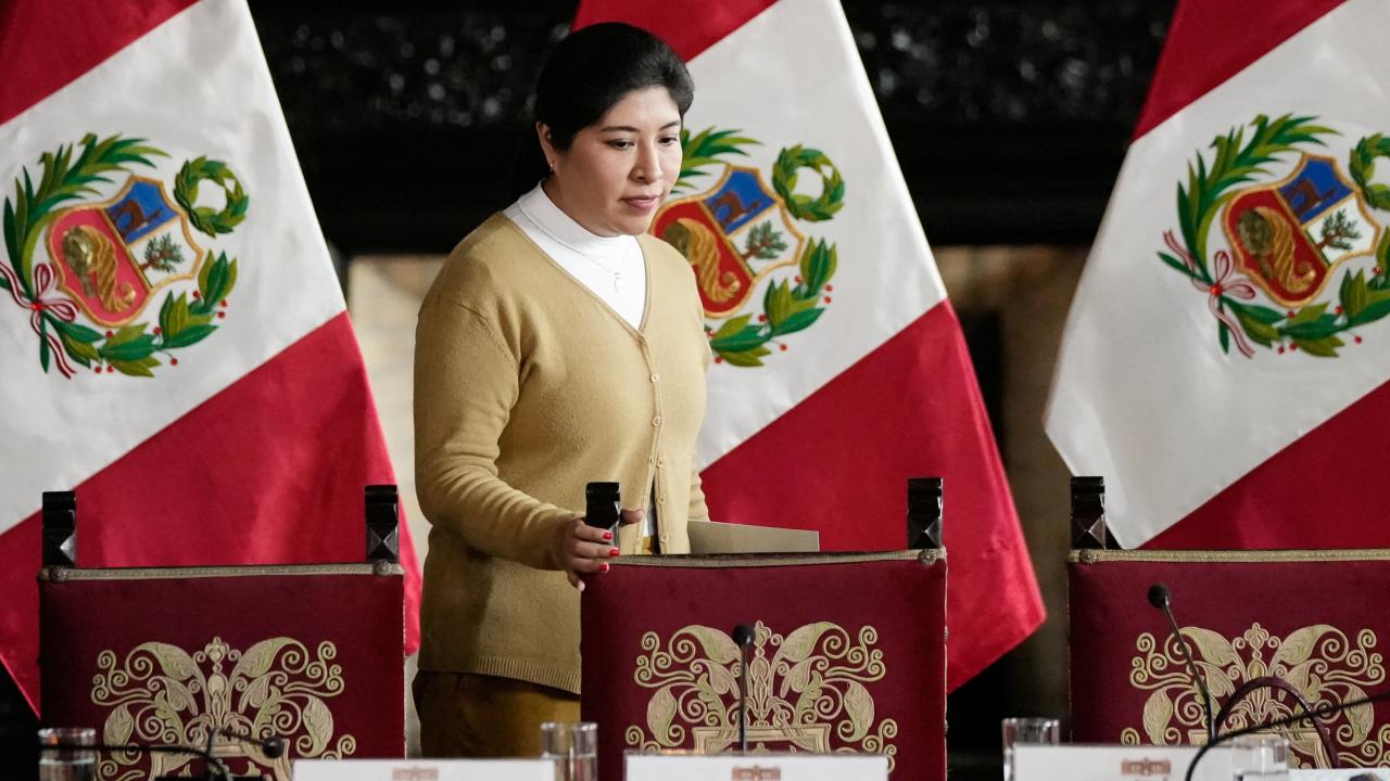 Congreso peruano aprueba iniciar nuevo juicio político contra presidente Castillo