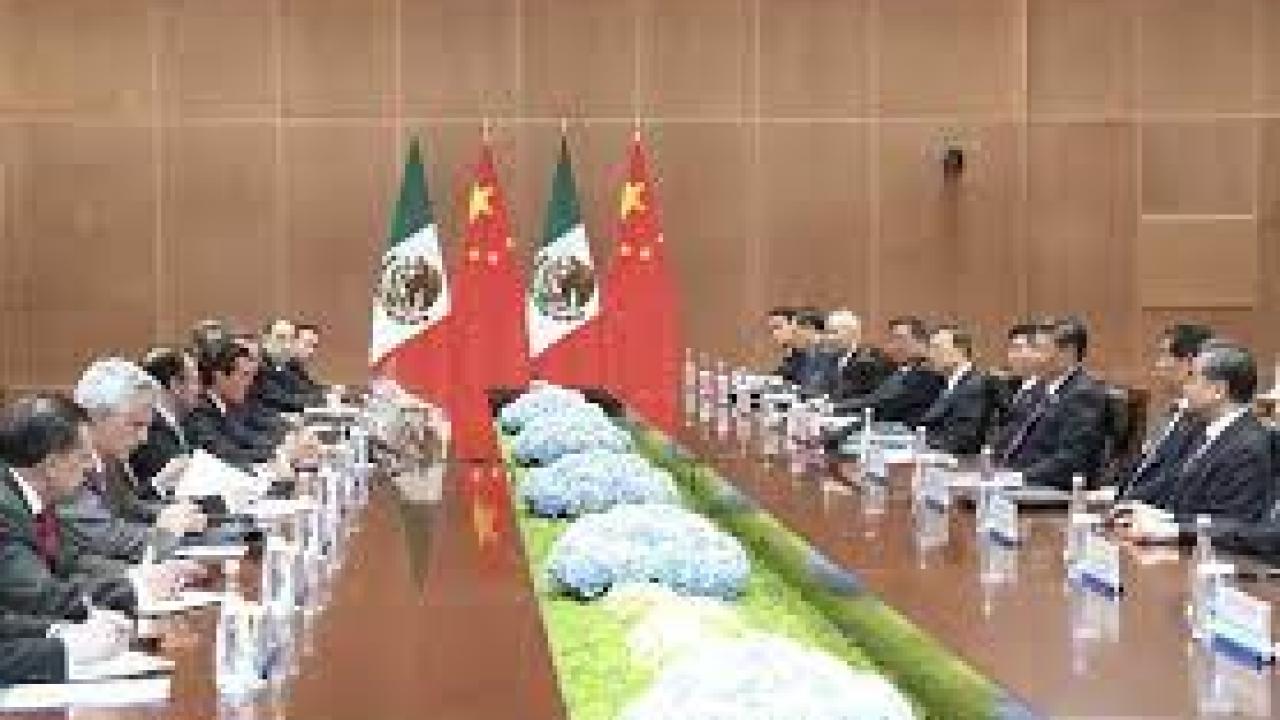 México desea seguir estrechando relaciones con China, dice presidente de Cámara de Diputados