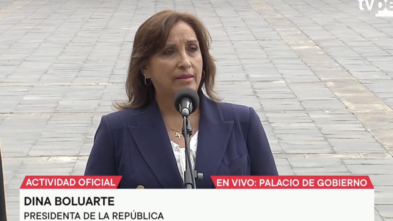 Presidenta Dina Boluarte: asunción de mando es una oportunidad para reorientar el país