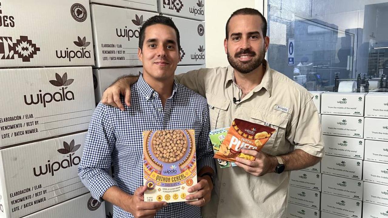 Wipala Snacks, los productos veganos de Ecuador que se exportan ya a cuatro países