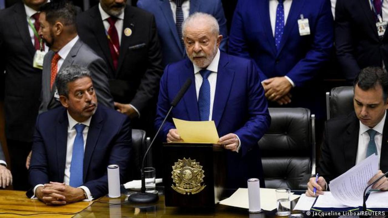 Lula en su primer discurso: "No vamos a tolerar la degradación del medioambiente"