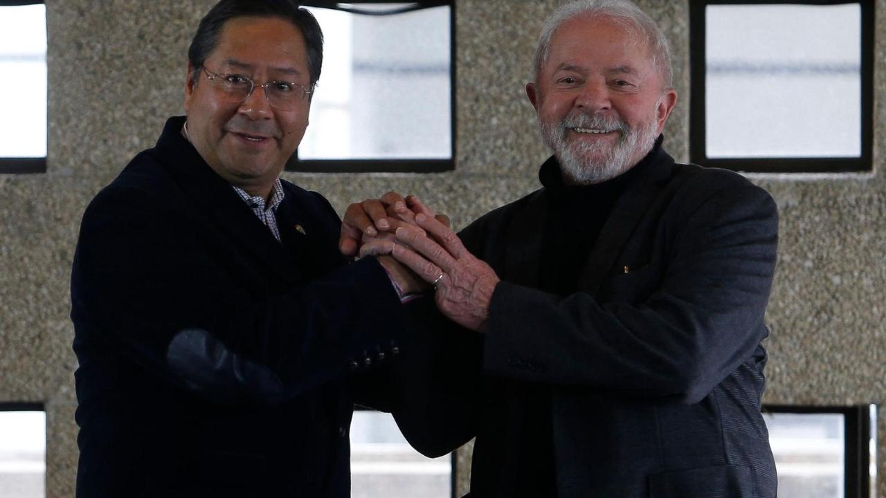 Presidentes de Bolivia y Brasil consideran reactivar el corredor ferroviario bioceánico Presidentes de Bolivia y Brasil consideran reactivar el corredor ferroviario bioceánico