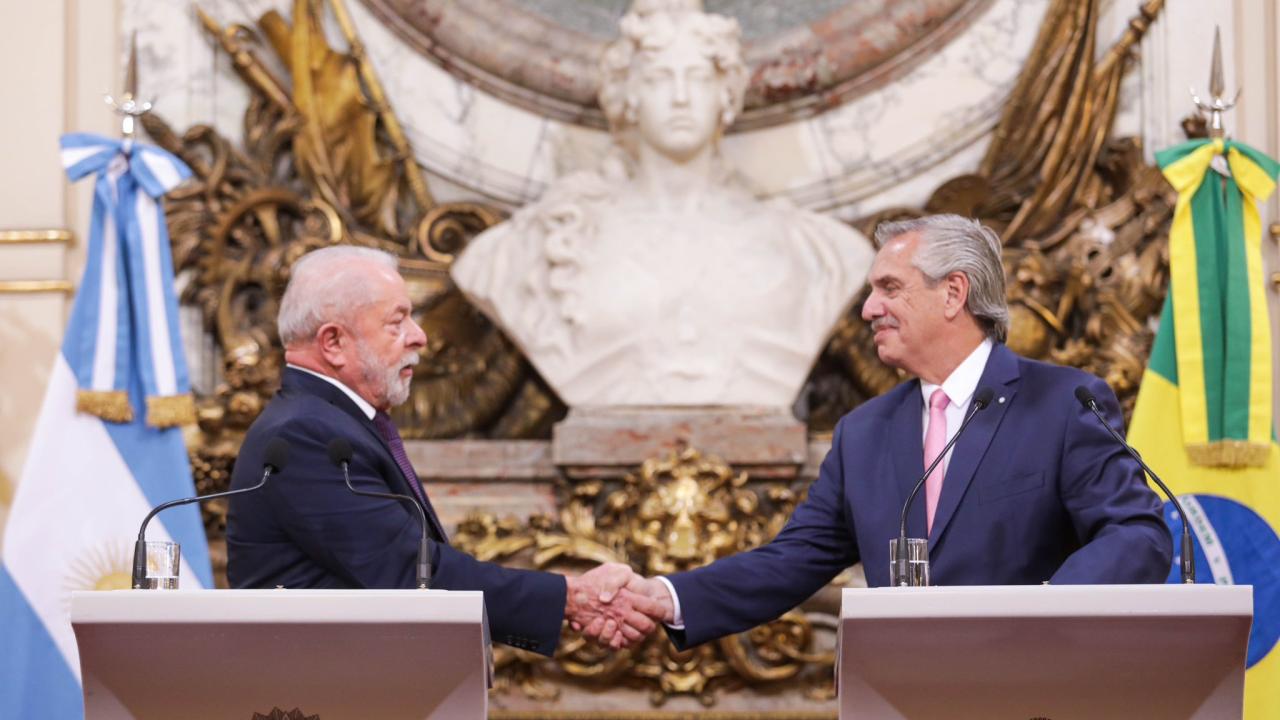 Fernández con Lula: "Vamos a potenciar el Mercosur"