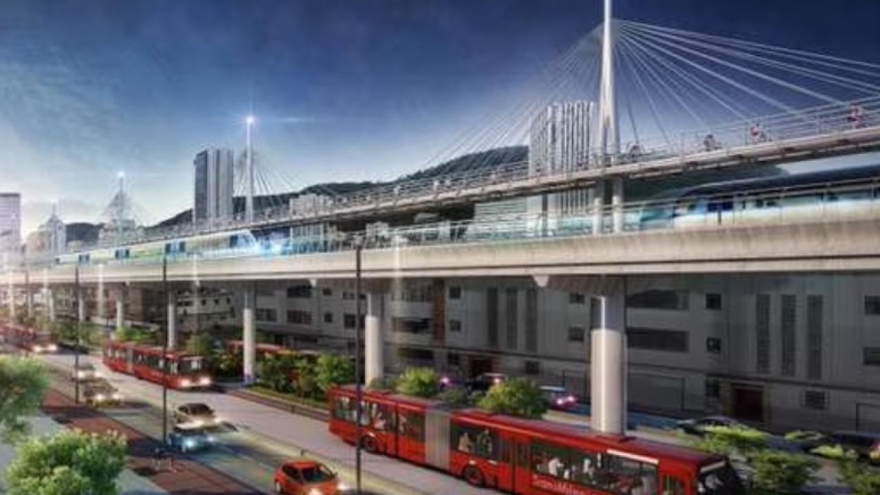 Alcaldía de Bogotá destaca avances del Metro Elevado construido por empresas chinas