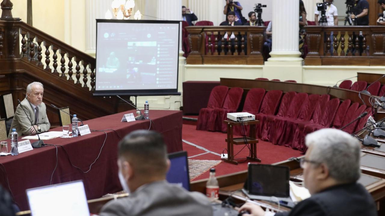 Perú: Comisión de Constitución debate hoy proyecto de adelanto de elecciones Perú: Comisión de Constitución debate hoy proyecto de adelanto de elecciones
