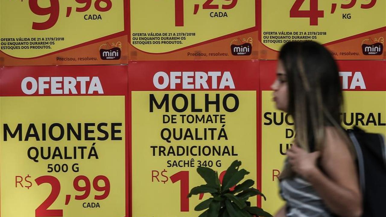 Brasil registra inflación de 0,53% en primer mes de 2023
