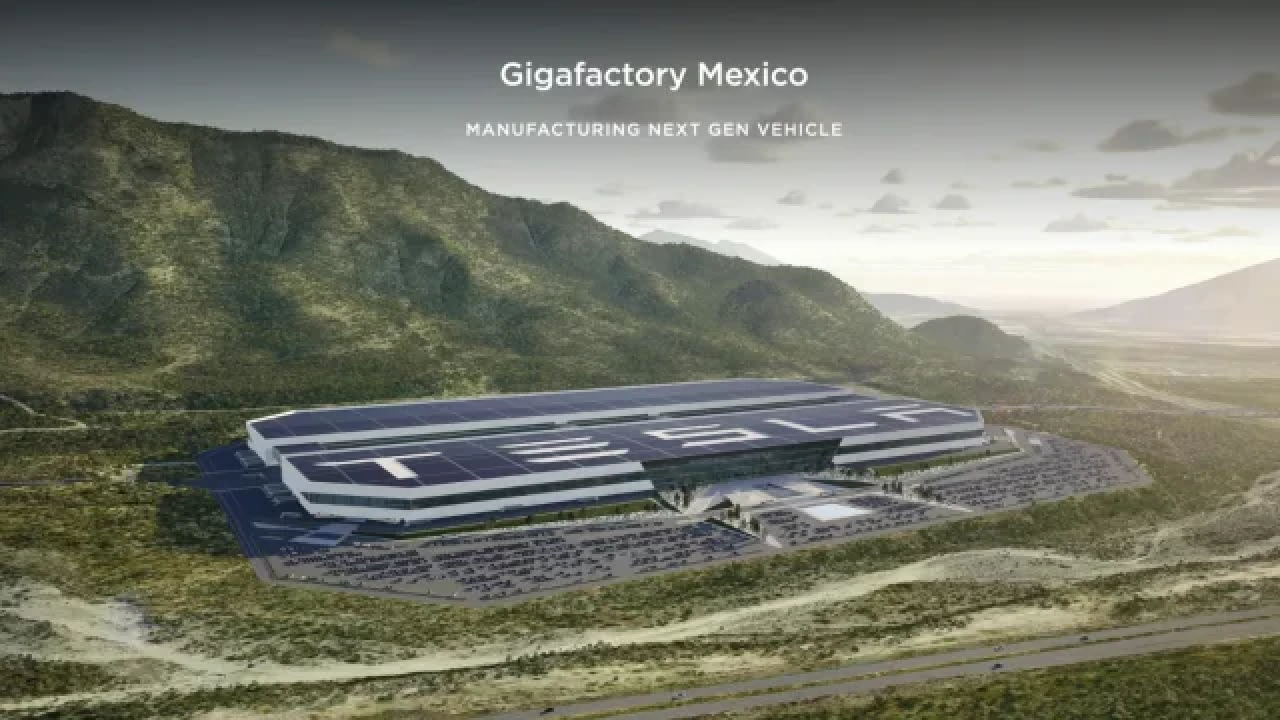 Así será la nueva gigafábrica de Tesla en México
