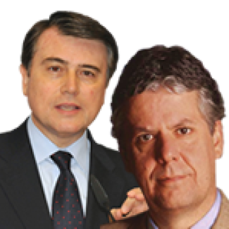 José Viñals y Nicolás Eyzaguirre