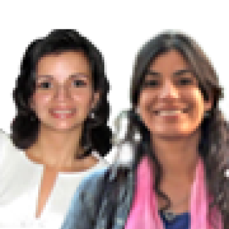Sandra Céspedes y Norha Villegas