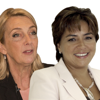 Irene Espinosa Cantellano y Ruth Goodwin-Groen