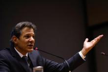 ministro de economia brasileño Haddad