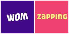 logos de WOM y Zapping