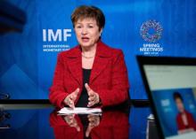 Kristalina Georgieva del FMI foto Xinhua