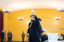 Votación del Presidente Boric, foto presidencia de Chile