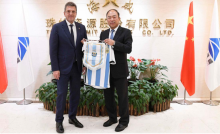 Sergio Massa en China
