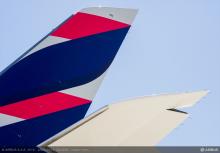cola de avió de Latam