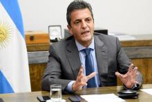 Sergio Massa ministro de economia argentino foto Telam