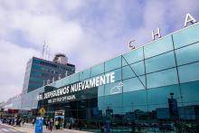 Aeropuerto Jorge Chávez, Perú. Foto: Andina. 